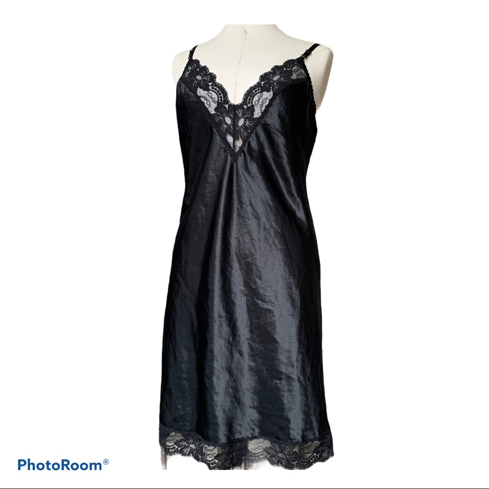 Farr West Vintage Lace Slip Dress Size Medium